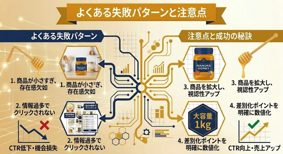 よくある失敗パターンと注意点