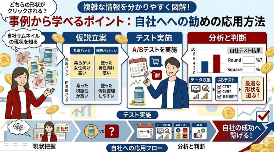 事例から学べるポイント:自社への応用方法