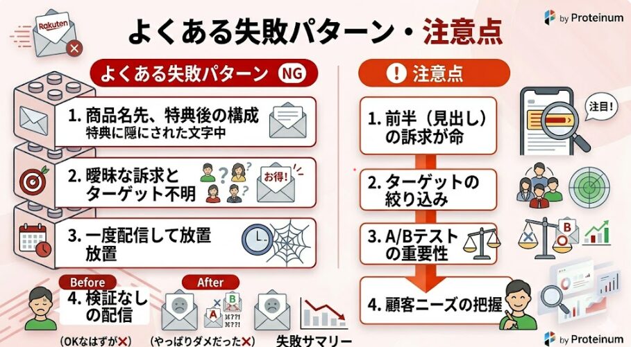 よくある失敗パターン・注意点